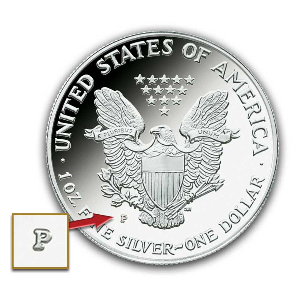 The Philadelphia Mint Proof American Eagle Silver Dollars