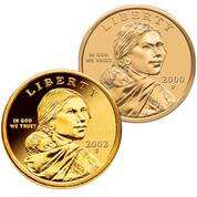 complete sacagawea gold dollar coin collection NPU a Main