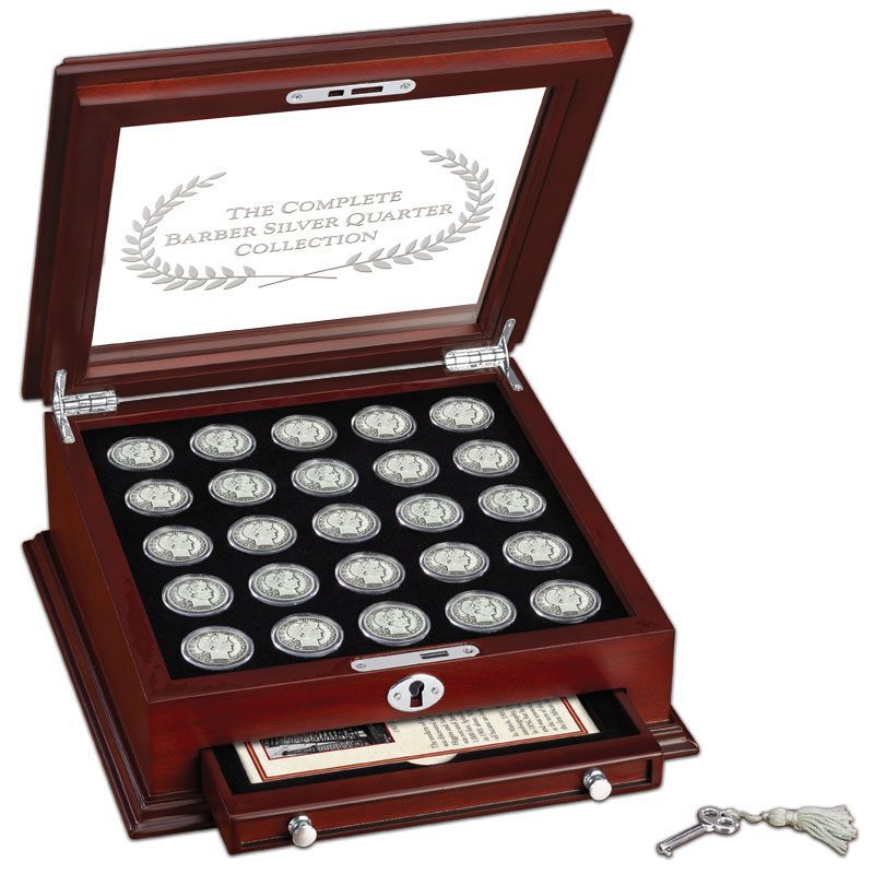 The Complete Barber Silver Quarter Collection BQC 3