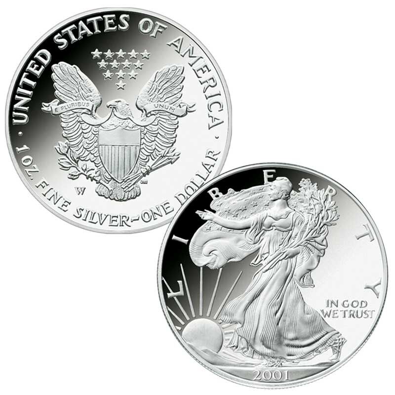The West Point Mint Proof American Eagle Silver Dollars P69 1