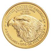 signature edition uncirculated new design eagle gold GJN b Coin