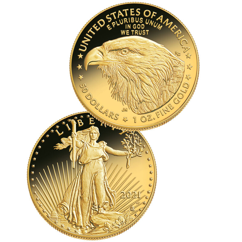 2021 early issue proof us gold coins G21 a Main