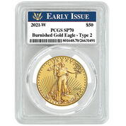 first eagle head burnished american eagle gold coin GNB a Main