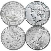 a century of us silver coins mint mark collection SI2 a Main