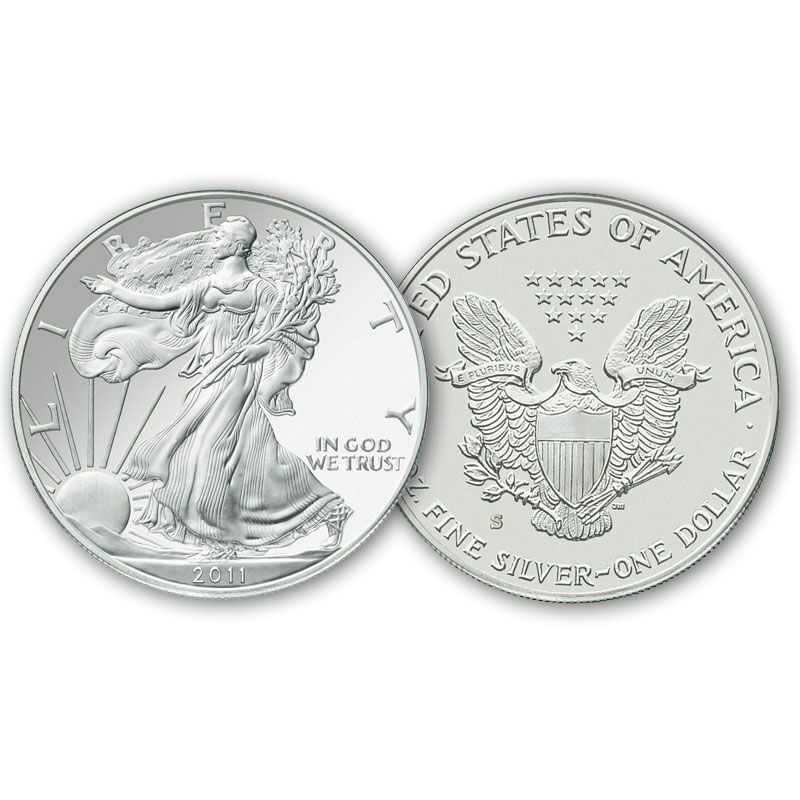 The American Eagle Silver Dollar 25th Anniversary Set S25 3
