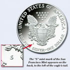 The Original San Francisco Mint Proof American Eagle Silver Dollars EPS 4