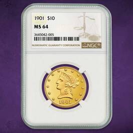 The Choice Uncirculated Liberty Head US Gold Coin Collection GLU 2