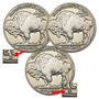 The Complete Mint Set of Uncirculated Buffalo Nickels, complete mint set of uncirculated buffalo nickels BNM b Coins