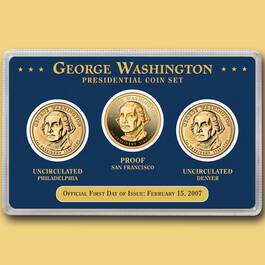US Presidential Coin Set PD8 2