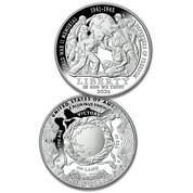greatest generation proof silver dollar GGS b Coin