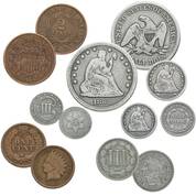 Civil War Era US Coins CWO 1