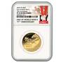 end of world war ii 75th anniversary proof gold coin GW2 c Holder