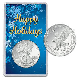 2025 american eagle silver dollar holiday giftpack HSE a Main