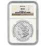 choice uncirculated first and last year morgan silver MFC c Slab