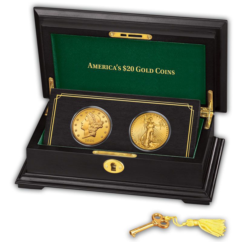 Americas 20 Gold Coins GDG 3