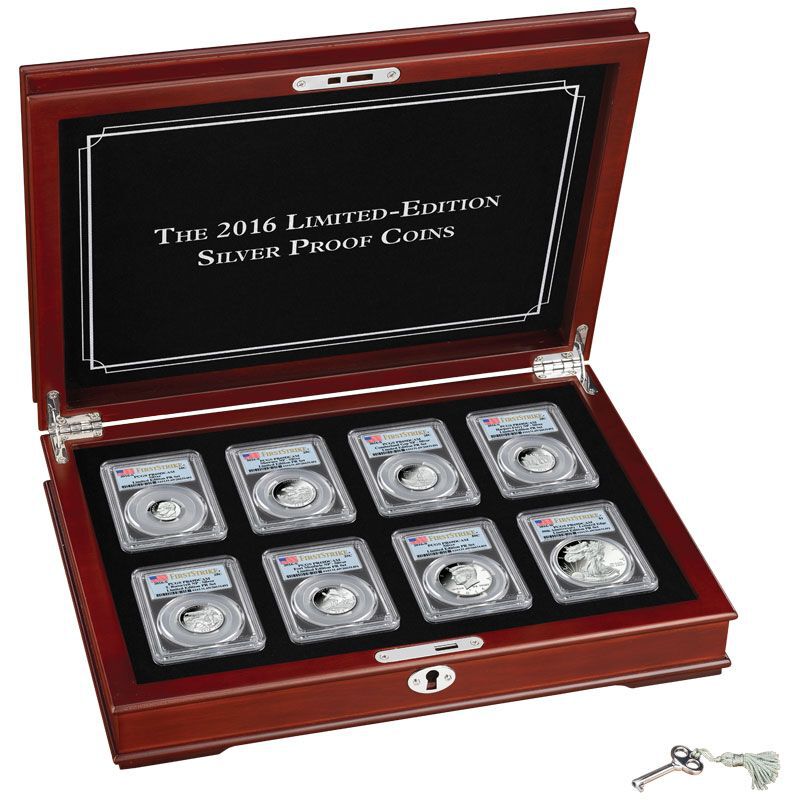 The 2016 Limited Edition Silver Proof Coins SL6 10
