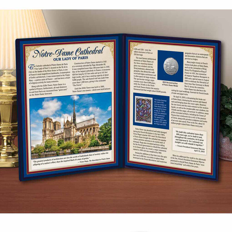 The Notre Dame Cathedral Commemorative Folio FND 3