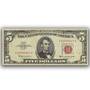 The Complete Set of Small Size Five Dollar Bills SFT 3