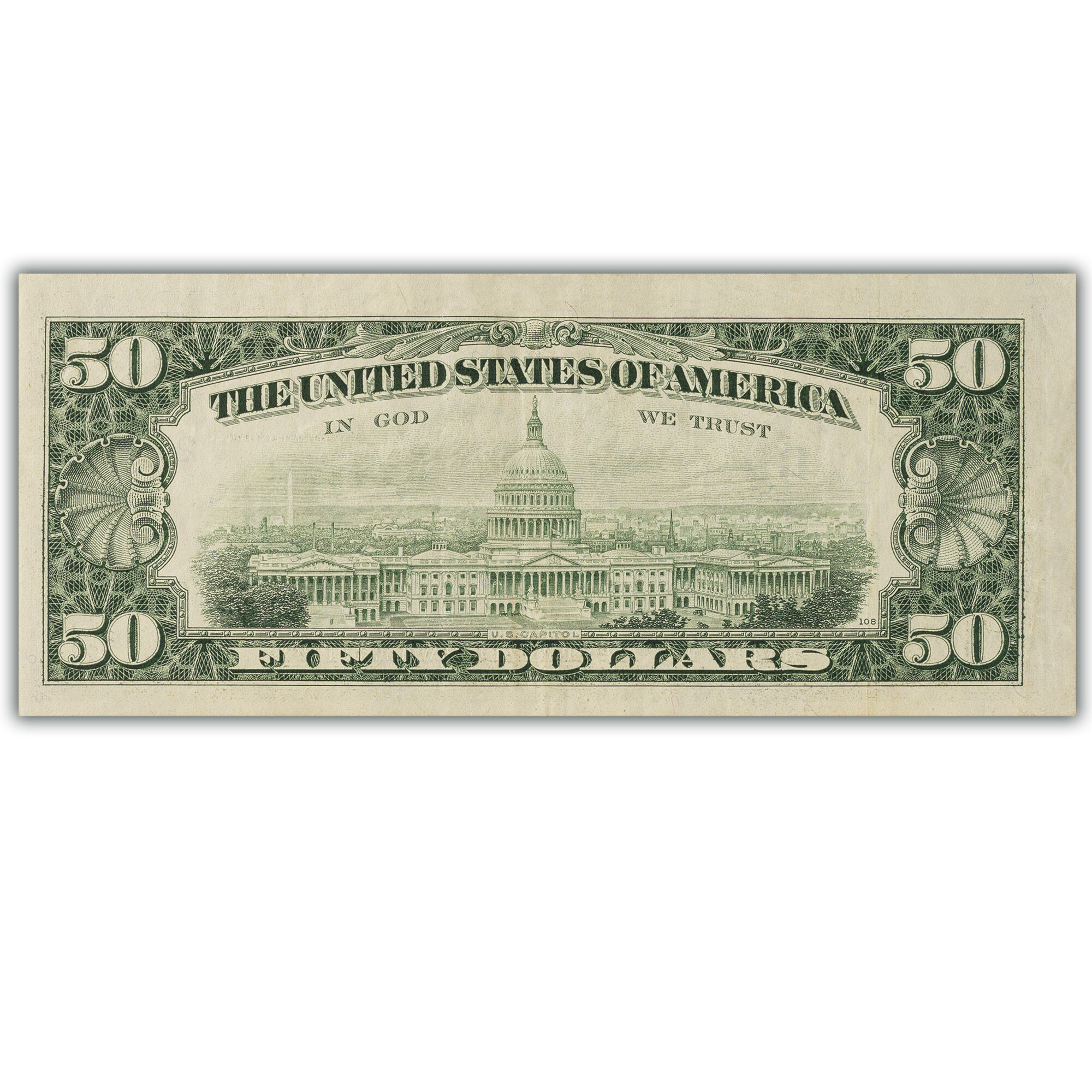 50 dollar federal reserve star note SFH b Note