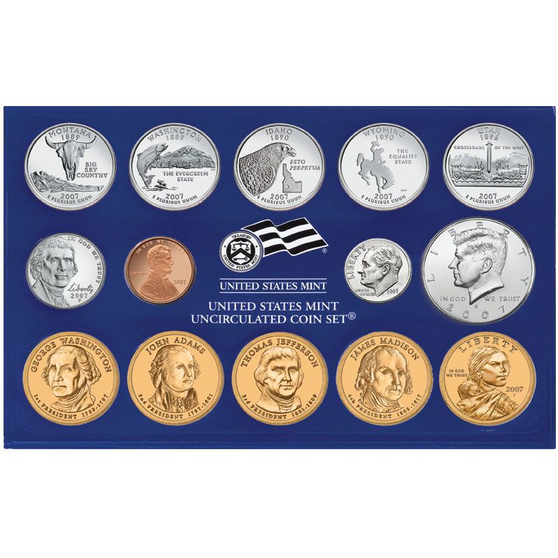 2006 P Mint D U.S 20 Coin Uncirculated Set with CoA Uncirculated