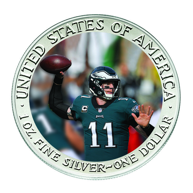 The Philadelphia Eagles Super Bowl LII Champions Commemorative Coin Collection S18 4
