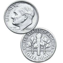 last us silver dimes RDC c Coin