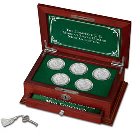 complete us morgan silver dollar mint collection MCR c Chest