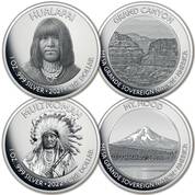 native american landmarks silver dollar collection NAN b Coins