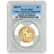 first philadelphia mint enhanced uncirculated dollar SNA b Slab