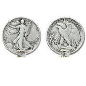 1917 walking liberty mint mark set WFB a Main