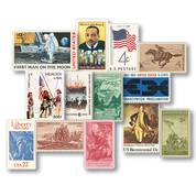 history of america stamp collection AHS a Main