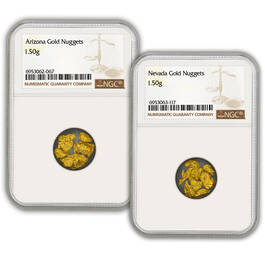 gold nuggets of the american west GNU b Slabs
