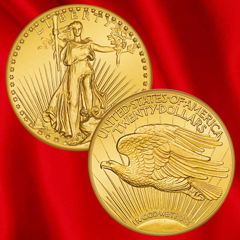 The Choice Uncirculated Saint Gaudens US Gold Coin Collection GCU 2