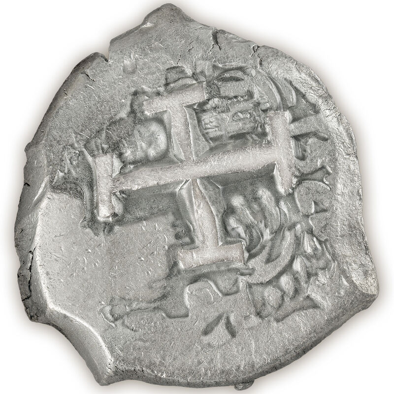 colonial silver coin from the cerro rico hoard NWC b Coin