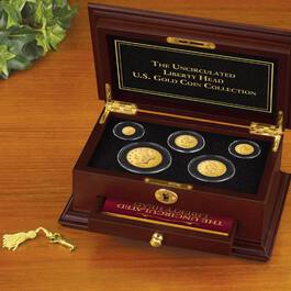 The Uncirculated Liberty Head US Gold Coin Collection GHC 7