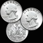 Brilliant Uncirculated Silver Quarters WQS 1