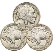 first year type set of uncirculated buffalo nickels BNT a Main