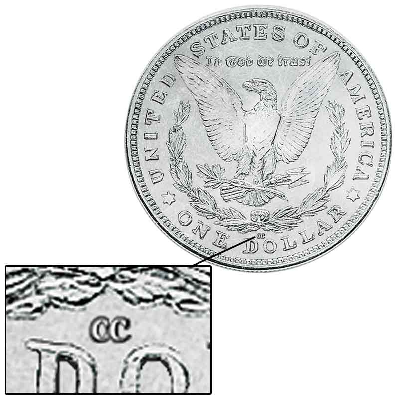 Three Decade Set of Carson City Mint Morgan Silver Dollars MCD 2