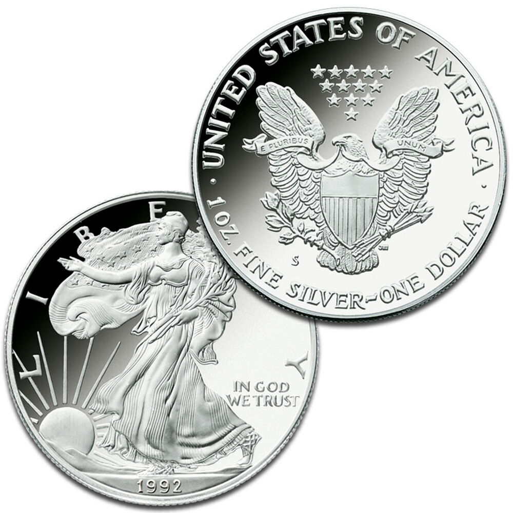 The Original San Francisco Mint Proof American Eagle Silver Dollars