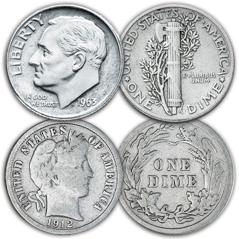 A Century of U.S. Silver Dimes