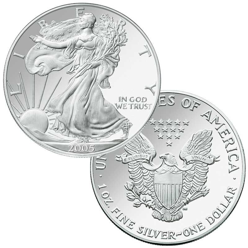 The Certified Uncirculated American Eagle Silver Dollar Collection S69 3