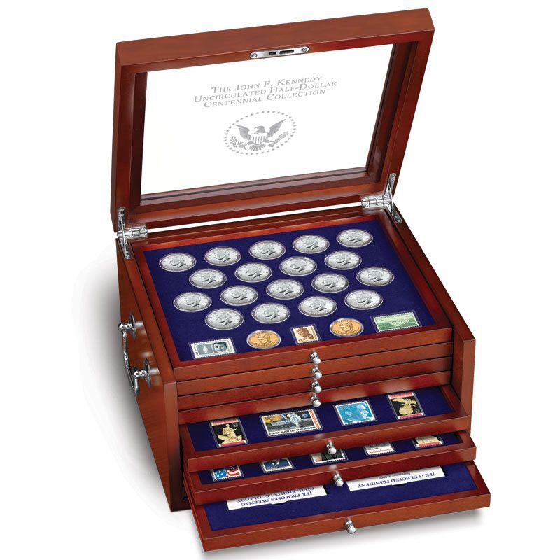 The John F Kennedy Uncirculated Half Dollar Centennial Collection KHS 4