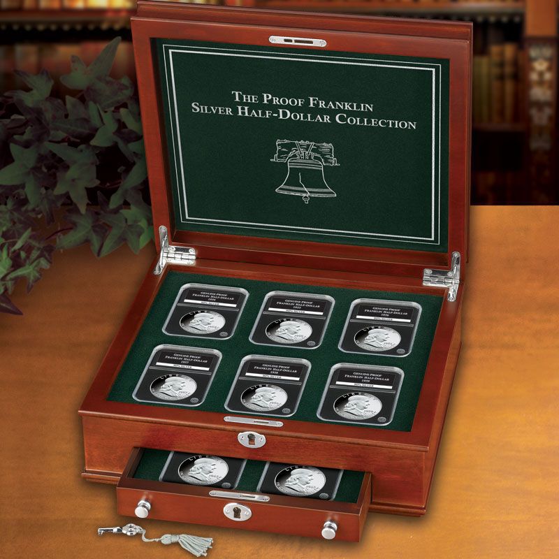 The Proof Franklin Silver Half Dollar Collection FRP 3