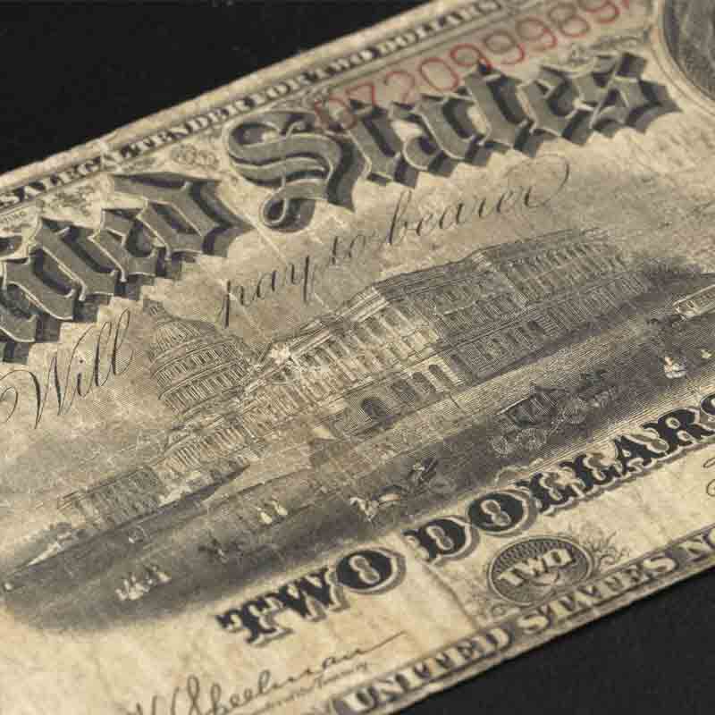 The Last Large Two Dollar United States Note LL2 4