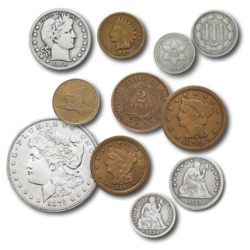 19th Century U S Coins