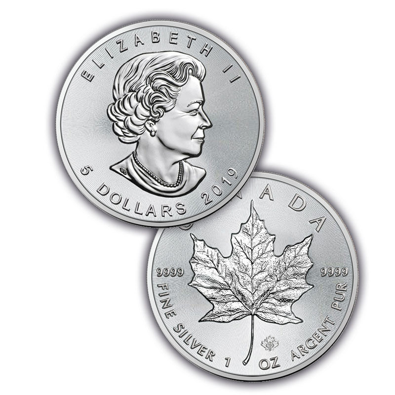 The 2019 Silver Maple Leaf Set