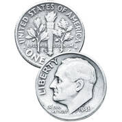 complete roosevelt silver dime collection RDM a Main