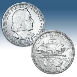 1892 93 90 Silver Worlds Columbian Exposition Half Dollar CH2 1