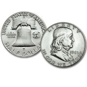 ultimate benjamin franklin silver half dollars FCA a Main
