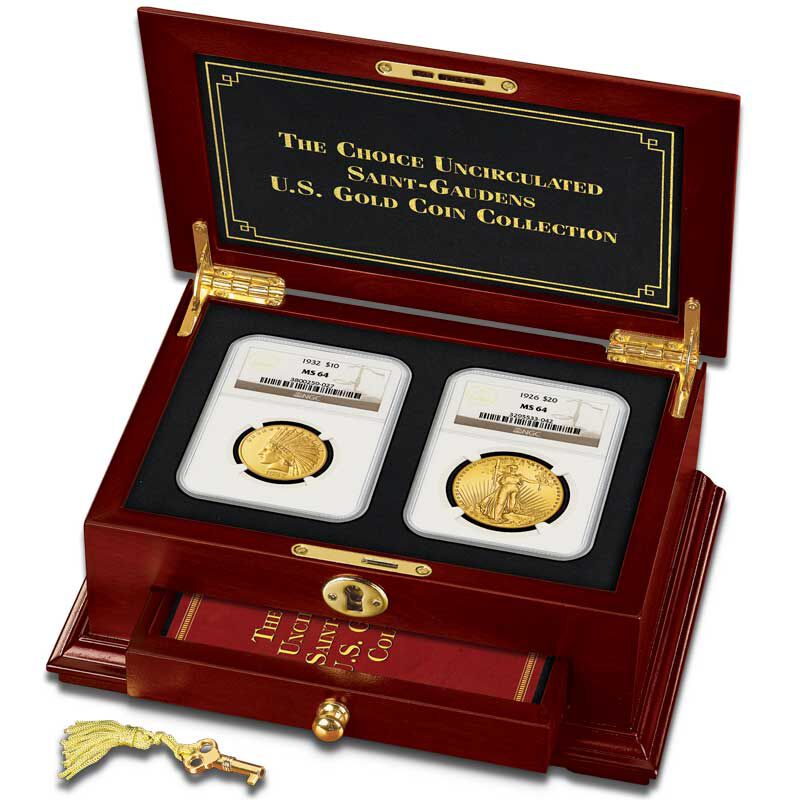 The Choice Uncirculated Saint Gaudens US Gold Coin Collection GCU 4